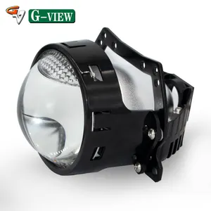 Gview G17 70W Lâmpada de Nevoeiro LED Lente Bifocal DRL 6000K Luz de Sinal Âmbar À Prova D' Água Nevoeiro Lâmpada Do Projetor Para Carro