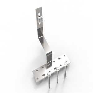 Crochet <span class=keywords><strong>de</strong></span> fixation pour tuiles solaires en acier inoxydable SUS 304 à <span class=keywords><strong>hauteur</strong></span> réglable, garantie 12 ans, résistance au vent 60 m/s, résistance à la <span class=keywords><strong>neige</strong></span> 1,4 KN/m² - Product Image 4