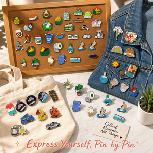 Broche de sécurité personnalisée en métal émaillé rigide sur le thème de l'anime, artisanat durable pour <span class=keywords><strong>les</strong></span> cadeaux du Nouvel An chinois et de la Fête des Pères - Product Image 6