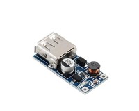 Modul penguat DC-DC 600MA USB (0.9V ~ 5V) ke 5V untuk meningkatkan papan sirkuit untuk meningkatkan daya ponsel