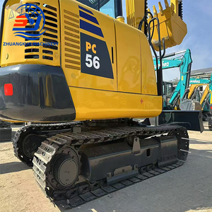 Excavadora Komatsu PC56-7 Original en Venta, Mini Excavadora de Segunda Mano con Pocas Horas de Trabajo a Buen Precio - Product Image 4