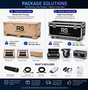 จอแสดงผล LED แบบม้วนเก็บได้ความละเอียดสูง P2.6 สำหรับการติดตั้งแบบอินเทอร์แอคทีฟขนาดใหญ่ - Product Image 6