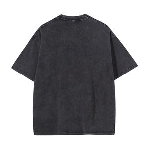 Kaos Pria Katun Ukuran Besar dan Tinggi <span class=keywords><strong>Xxxxl</strong></span> Model 2024, Kaos Oversize Plus Size Gaya Punk Hip Hop Vintage Distressed - Product Image 6