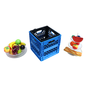 QS Plastic Record Storage <strong>Crate</strong> Box <strong>Vinyl</strong> Record Storage Cube Record Organizer Foldable Box PP Storage <strong>Crate</strong> - Product Image 2