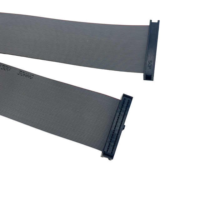 1.27mm X 2.54mm Pitch 4 6 8 10 50 Pin IDC Cable With IDC DIP Connectors Flat Ribbon Cable for Electronic Applications