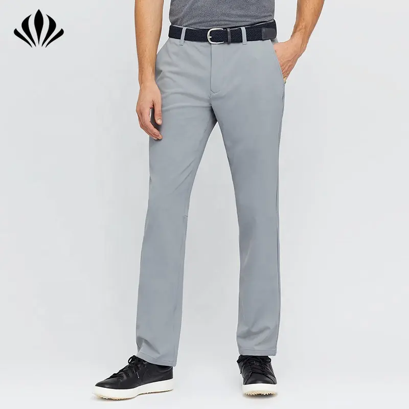 Custom Classic Men's Golf Pants Sports Golf Trousers High Quality Polyester Golf Pants