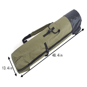 Sac de pêche Oxford grande capacité, sac de transport pour canne à pêche et équipement, à porter à l'épaule - Product Image 5