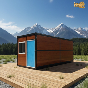 Offre Spéciale : Maison Conteneur Modulaire Préfabriquée Pliable de 20 pieds au Design Moderne pour Ferme, Salon, Cuisine, Chambre et Hall - Product Image 1