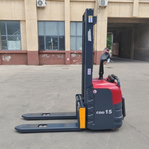 Montacargas Eléctrico JINLIN CDD2030 S de 1500 kg, Batería de Plomo-Ácido de Alto Rendimiento, Neumáticos de Poliuretano, Convertible Manual - Product Image 1