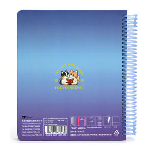 A5 Spiral defter ciltli özelleştirilebilir 80 çizgili sayfalar <span class=keywords><strong>PET</strong></span> bobin planlayıcısı OEM/ODM öğrenciler ve işletmeler için - Product Image 5