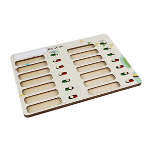 Tùy Chỉnh Có thể Chỉnh Sử<span class=keywords><strong>a</strong></span> Hàng Tuần Việc Làm Bảng Laser Cắt Bằng Gỗ Danh Sách Kiểm tra Nhiệm Vụ Hàng Ngày Lập Kế Hoạch Để Làm Danh Sách Hội Đồng Quản Trị Cho Trẻ Em - Product Image 5
