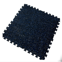 Coloré Chine Équipement Fitness Revêtement de sol Interlock Gym Tapis de sol en caoutchouc carreaux
