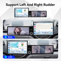 Pantalla Táctil Android Baoshang 13.1+12.3 para Hyundai Verna 2011-2016, Reproductor de Video, Radio, GPS, Navegación, Conexión Plug & Play