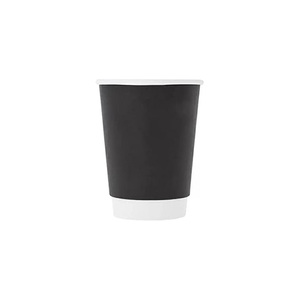 Gobelets à café jetables à double paroi en papier kraft gaufré imprimé sur mesure, 6 oz-22 oz, recyclables - Product Image 2