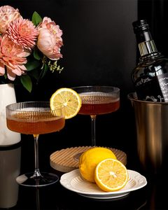 Copo de Diamante Criativo para Coquetéis e Vinhos, Ideal para Sorvete, Mousse e Sobremesas, Transparente - Product Image 2