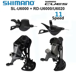  Levier de vitesses CUES U6000 11 vitesses, dérailleur arrière U6000 11s RD-U6020/U6000 11S, groupe de transmission pour <span class=keywords><strong>VTT</strong></span>, pièces de vélo de montagne - Product Image 1