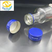 Tapas de Aluminio ROPP de 38*16mm con Revestimiento de TPE, Cierres Resistentes a la Presión para Agua con Gas y Jugos, Color Personalizado
