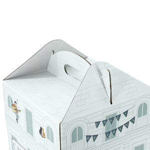 Emballage de gâteau personnalisé, conception de boîte en carton ondulé pour les pâtisseries, emballage de gâteau personnalisé en carton ondulé pour la <span class=keywords><strong>livraison</strong></span> sécurisée des aliments - Product Image 6