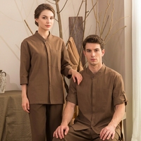 Tenue de plein air MoriUniform en lin respirant avec coupe ergonomique ample, résistante à l'humidité d'Asie du Sud-Est, alliant simplicité et plaisir sauvage.