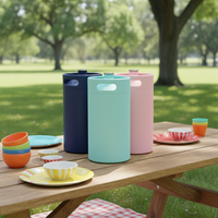 Distributeur de cocktails isotherme à double paroi 5L – Kit Growler essentiel