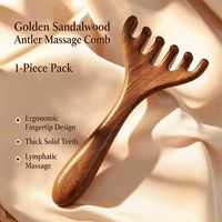 Brosse à cheveux en bois portable avec poignée confortable, outil de massage du cuir chevelu, kit de voyage, routine quotidienne de soin des cheveux, peigne de massage en bois