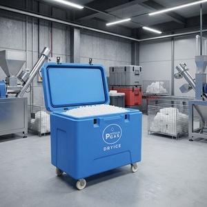 Bacs et sacs isothermes portables robustes <span class=keywords><strong>à</strong></span> roulettes, rotomoulés, 330L, avec logo personnalisé, pour une longue conservation de la glace sèche - Product Image 1
