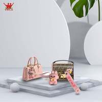 Porte-clés Minion personnalisé imprimé en 3D en PVC, porte-clés en caoutchouc souple de dessin animé Kawaii, joli souvenir, pendentif pour clés