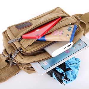 Fanny pack גברים נשים חגורת המותניים התיק תיק הירך נסיעות ספורט בום כרית מותאם אישית פוליאסטר נקודת אופנה unisex 1pc/pe שקית - Product Image 6