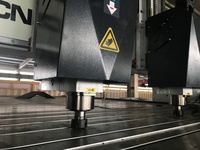 Machine de gravure et de découpe CNC en bois Double Z avec moteur servo hybride