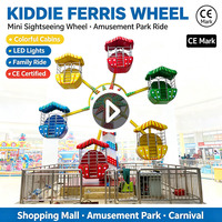 YUETON Mini-Grande Roue pour Enfants, Voiture Gondole de Parc d'Attractions, Attraction de Fête Foraine, Vente en Gros OEM ODM