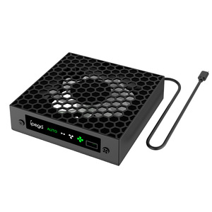 Ventilador de refrigeración con iluminación RGB para Xboxes <span class=keywords><strong>Series</strong></span> <span class=keywords><strong>X</strong></span>, Enfriador de ventilador, soporte de almacenamiento colgante para auriculares - Product Image 4