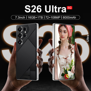 Teléfono Inteligente 5G S26 Ultra Versión Global, 7.3 Pulgadas, 16 GB + 1 TB, 108 MP, 8000 mAh, Android 14, Carga Rápida, Desbloqueo Facial, Venta al por Mayor - Product Image 3