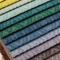 Échantillons de designer gratuits, tissus en velours gaufré, tissus d'ameublement pour rideaux, meubles