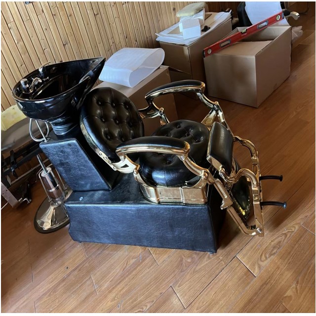 hair salon shampoo chair