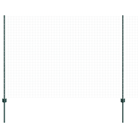 Postes de Cerca para Granja, Canal en U, Verdes, 80-200mm, Acero, 6 Pies, Resistentes, Modernos, con Recubrimiento en Polvo, Soporte de Hierro para Jardín Exterior, Naturales