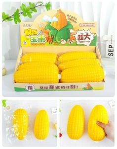 Nouveau Jouet Squishy Géant en Forme de Maïs, Amusant, Anti-Stress, Jouet à Presser pour Adultes, Soulagement de l'Anxiété, Vente en Gros - Product Image 5