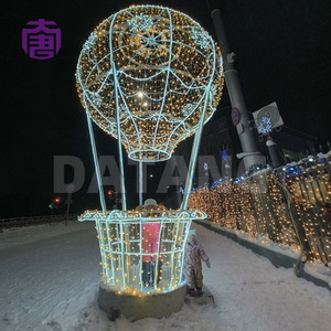 Ballon à air chaud LED étanche IP65, lumière de Noël personnalisable, décoration intérieure et extérieure pour les fêtes et les festivals - Product Image 4