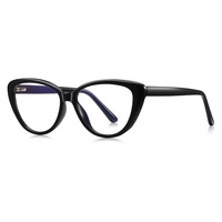 Finewell 2317 OEM, Montura de Gafas de Ojo de Gato Vintage con Logotipo Personalizado, TR90, Ópticas, Anti Luz Azul, Fabricante de Alta Calidad