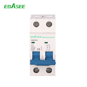 EBASEE <span class=keywords><strong>EBS6BN</strong></span> Alta calidad Certificación CE 63A Corriente Monofásica 230V 1P 2P Mini Disyuntor MCB - Product Image 2