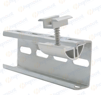 Supports de fixation universels pour panneaux solaires encadrés AL6005-T5 Anodisé Argent/Noir Garantie 12 ans