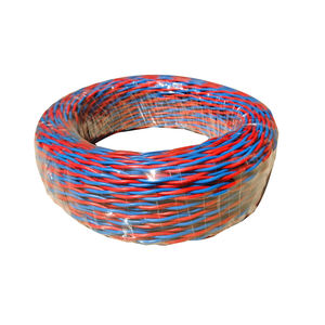 สายไฟฟ้าอุตสาหกรรมชนิดคู่บิดเกลียวหุ้มฉนวนพีวีซี ป้องกันไฟลุก ปราศจากฮาโลเจน ควันน้อย แกนทองแดง 5 เมตร 4 แกน 500 โวลต์ RVS RYJS - Product Image 3