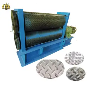 Metal embossing machine/checker plate embossing machine