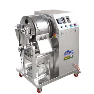 Commercial gas heating automatic samosa skin production line stainless steel roast duck cake machine tortilla pancake making