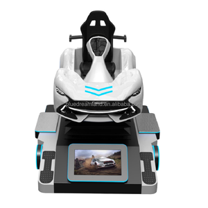 Nouveau design 9D VR go, jeu de conduite de <span class=keywords><strong>Karting</strong></span>, simulateur de voiture, Machine de réalité virtuelle pour vr, parc à thème, simulateur de conduite de voiture - Product Image 2