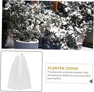 <b>Plant</b> <b>Covers</b> Freeze Protection, Winter Cold Weather Frost Blankets Shrub Jacket with Drawstring - Product Image 2