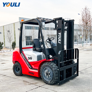 Montacargas Youli de Alto Rendimiento de 3000 kg, Montacargas con Motor Diésel de 1, 2 y 3 Toneladas, Montacargas de Combustible Diésel de 3 Toneladas - Product Image 4