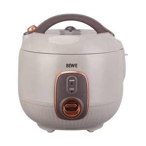 Mini Arrocera Automática con Calentamiento Inferior, Capacidad de 0.6-1.5L, Portátil, de Plástico para el Hogar, con Taza Medidora y Temporizador Mecánico - Product Image 1