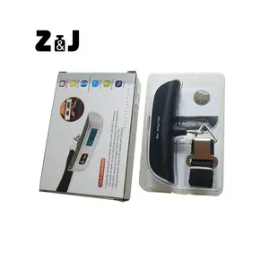 Pocket Size Electronic Suitcase Weighing Scale Travel Luggage Scale 50kg Portable Digital Scale