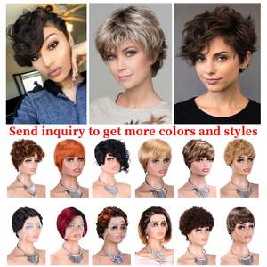 Stock d'usine Amygirl pour la coupe complète du mécanisme 613 #   Perruque en cheveux indiens Remy, qualité 8A-12A, densité 150%-200%, couverture complète de la tête - Product Image 6