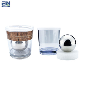 acero inoxidable de grado bola de hielo para beber escalofriante lavable 55mm de gran tamaño increíble whisky de bolas - Product Image 3